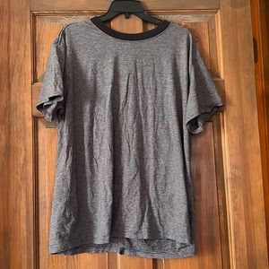Lululemon Heather gray shirt size 12